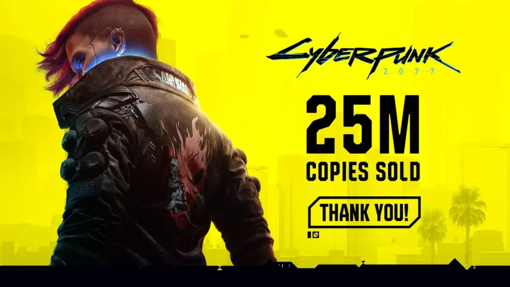 Cyberpunk 2077 купили 25 миллионов игроков