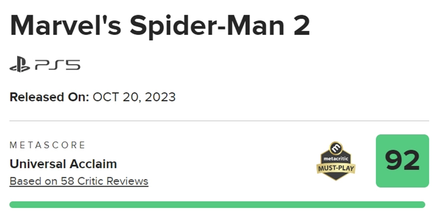 Первые оценки Spider-Man 2 от экспертов