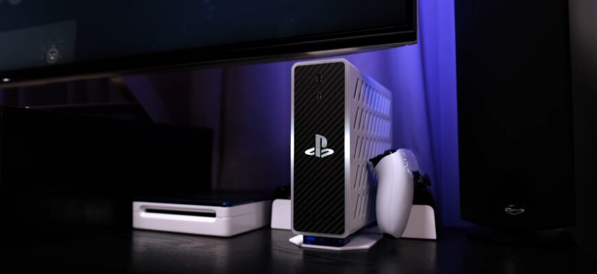 PS5 Slim DIY: гений-инженер против Sony – новый уровень эффективности и переносимости